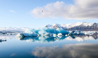 Panorama hivernal à l'islandaise