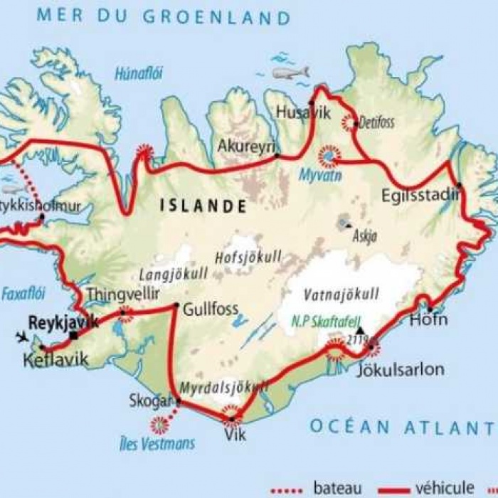 Le Grand Tour de l'Islande